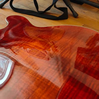 Guitare EASTMAN T484 Thinline Laminate Red Classic image 9