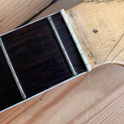1960s Burns Baldwin Split Sound Jazz Guitar Neck Made in England Spares Repairs image 3