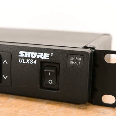 Shure ULXS4 Wireless Receiver - J1 Band: 554-590 MHz (NO POWER SUPPLY) CG0101F image 4