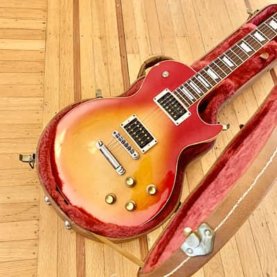 Greco “Standard” pre Super real 1978 Cherry sunburst original vintage mij japan singlecut eg image 4