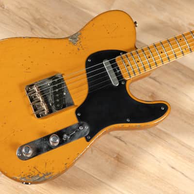 Shabat Lion Standard 1pc Swamp Ash w/ Lollar Vintage T’s – Dark Butterscotch image 9