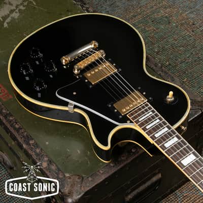 1990 Orville by Gibson LPC Black Beauty Made in Japan, USA PAF Humbuckers image 7