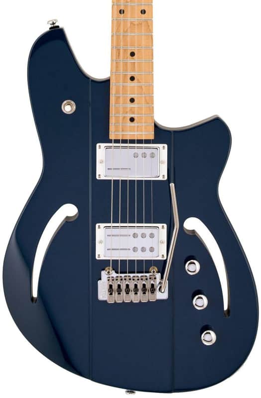 Reverend Kingbolt F-Sonic Electric Guitar - High Tide Blue with Maple Fingerboard image 1