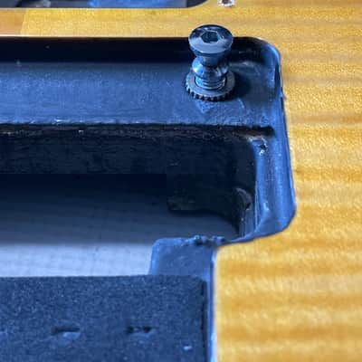 2000's India Jackson JS30 JS Series Dinky Sunburst Flame Top Guitar Body Floyd Ready image 8