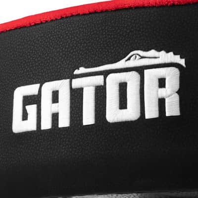 Gator Air Glide Drum Throne Saddle Seat, Red image 16