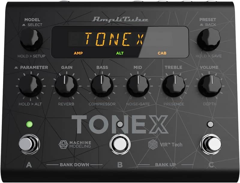IK Multimedia ToneX Guitar, Amp Modeling, Effects Guitar Pedal 8025813837034 image 1