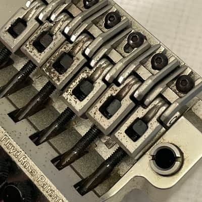 1990's Japan Ibanez RG570 RG Series Satin Original Edge Floyd Rose Tremolo Bridge image 20