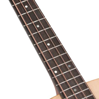 Bromo BAT 8E Solid Top Acoustic Bass Guitar w/ Pickup image 7