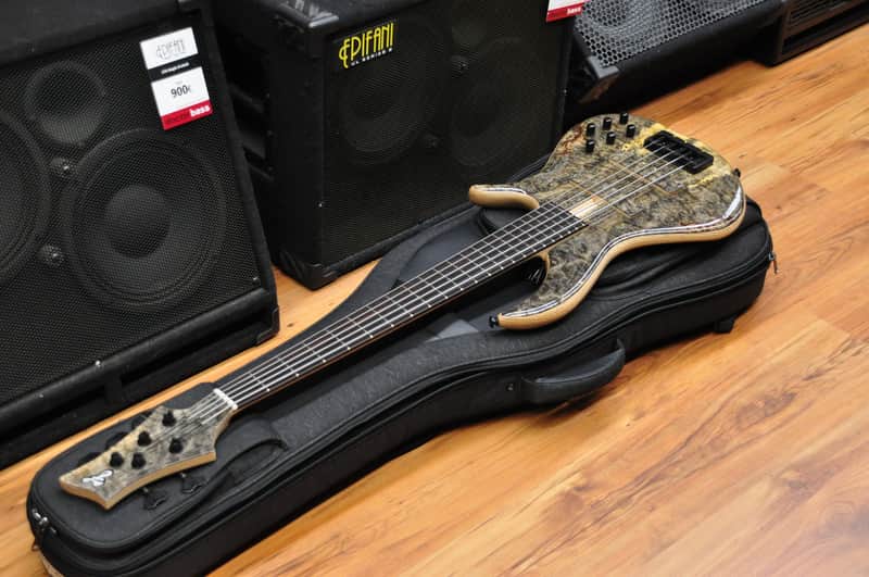 ベース F bass BN-5 buckeye burl 5 String | bass, electric bass, luthier, online shop | DoctorBass