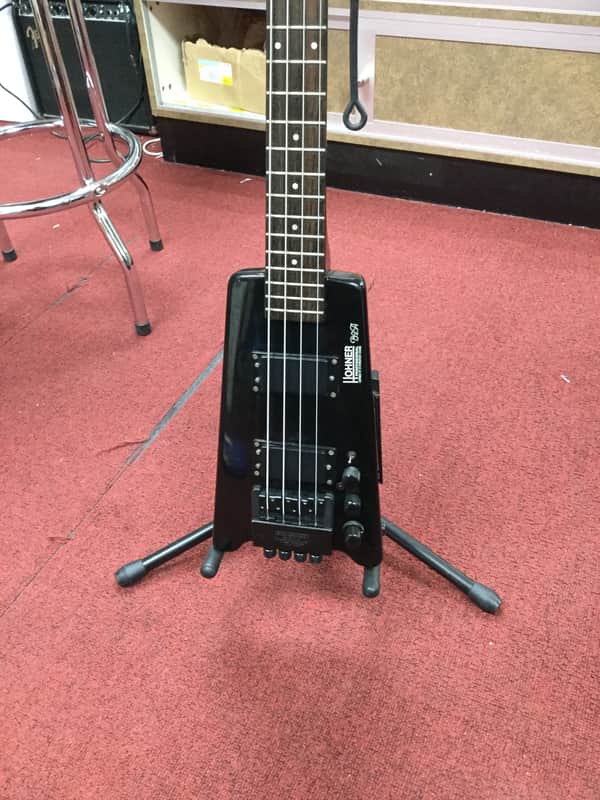 Hohner Headless Professional Steinberger 1980s Black image 1