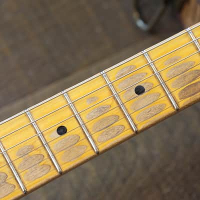 2015 Nash S-57 Electric Guitar 2-Tone Sunburst Heavy Relic + OHSC image 10