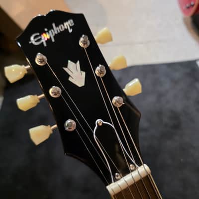 Epiphone ES-335 2020 - Present - Vintage Sunburst LEFT-HANDED image 7