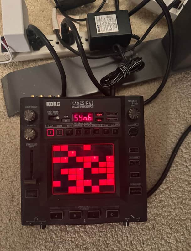Korg KP3 Kaoss Pad 3 Dynamic Effect / Sampler | Reverb