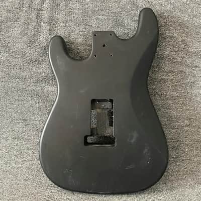 HSS Black DIY Project Basswood Guitar Body image 3
