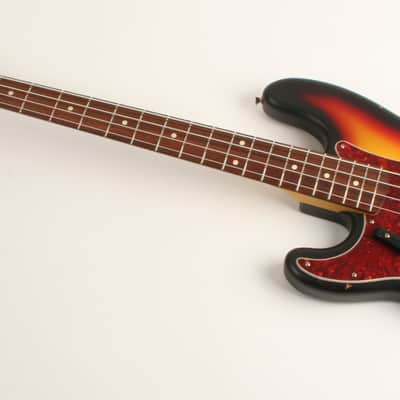 Nash Bass PB-63 3 Tone Sunburst Lollar Pickups Left Handed GRT-428 image 2