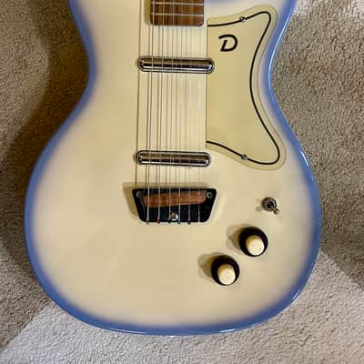 Danelectro 56 U-2 Reissue 1998 - 2004 - Blue Burst image 1