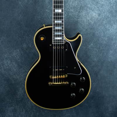 Gibson Custom M2M 1954 Les Paul Custom Reissue Carmelita Neck Lightweight Body 46115 image 1