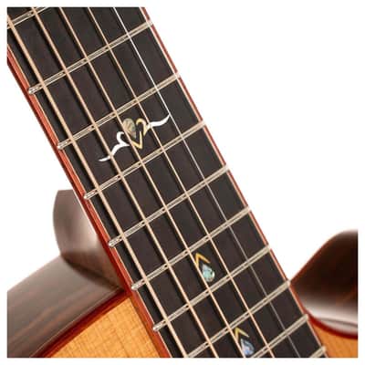 Cort GOLDA10 Cocobolo Grand Auditorium Body Walnut Reinforced Mahogany Neck Acoustic-Electric Guitar w/Hard Case image 7