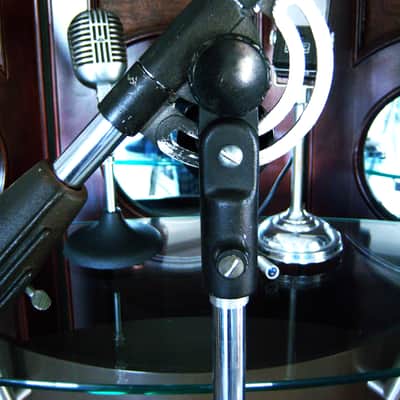 Vintage rare 1960's Atlas Sound BS-36W "Professional" Chrome floor stand w boom arm SW1 and CH1 accessories MS25 MS10C MS12C # 1 image 9