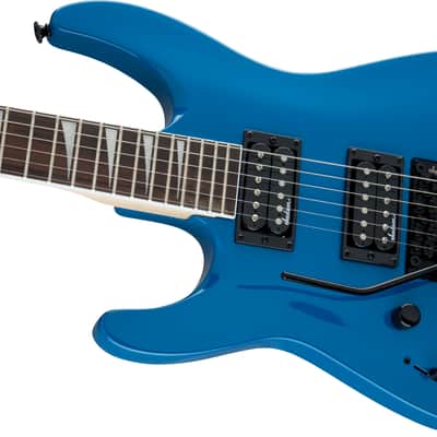 Jackson JS Series Dinky Arch Top JS32 DKA LH Amaranth FB Bright Blue image 6