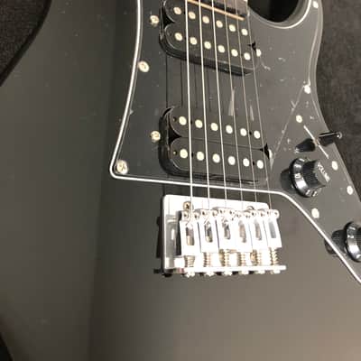 Harley Benton RG-JUNIOR BK Gloss Black Short Scale Guitar - SHORT 7/8 SCALE image 2