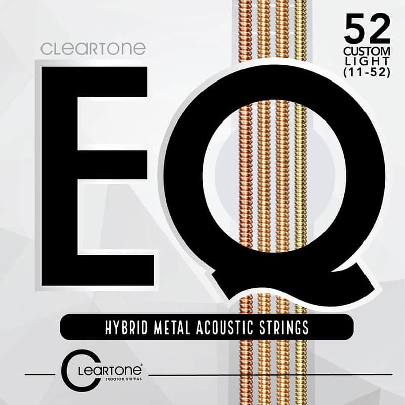 Cleartone 7811 EQ Hybrid Metal Acoustic Guitar Strings - Custom Light (11-52) image 1