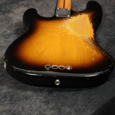 Early 1957 Fender Precision Bass - 2-Tone Sunburst image 15