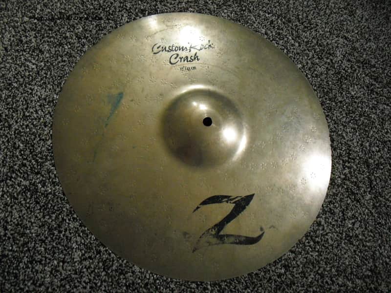 17" Zildjian Z Series Custom Rock Crash Cymbal 1610g image 1
