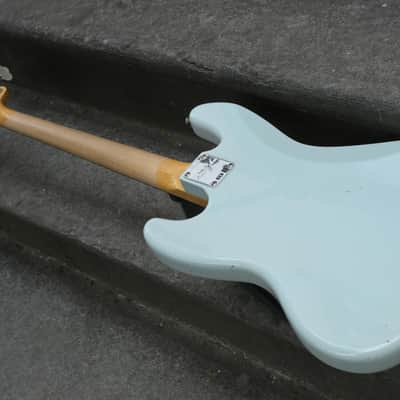 Fender Custom Shop '63 Jazz Bass, Jouneyman Relic - Aged Sonic Blue image 11