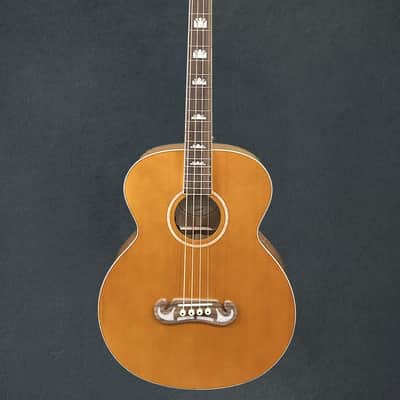 Epiphone El Capitan J-200 Studio Bass - Aged Vintage Natural image 3