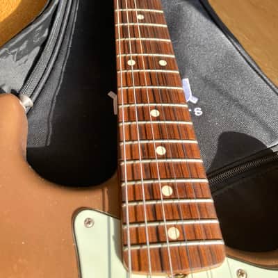 Fender Vintera Road Worn '60s Stratocaster 2020 - 2021 Firemist Gold image 11