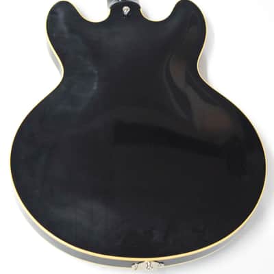 Gibson Custom 1964 Trini Lopez Standard Reissue VOS Semi-Hollow Electric Ebony image 9