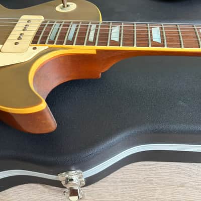 1980 Greco EG800 P90 Super Real Gold Top Hard Case Japan Vintage image 3