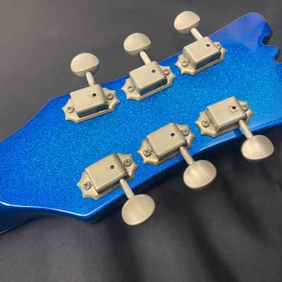 Mosrite Super Custom SC-63 326S 2010年代 Metallic Blue Electric Guitar image 9