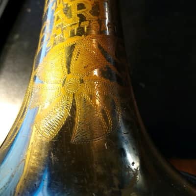 LaMonte Superior trumpet, USA, w/ Case/MP, Good playing condition with wear/dent image 10