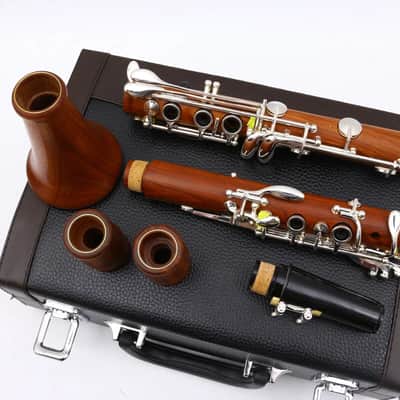 Bb Clarinet with Rosewood Body – 17-Key Silver-Plated | B-Flat Clarinet for Students & Advancing Players image 3