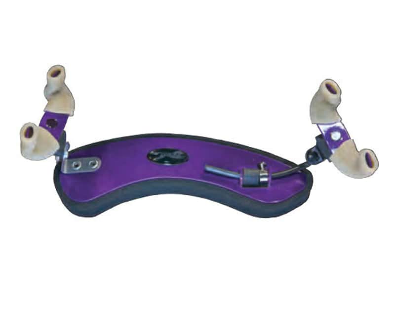 Wolf Forte Secondo Coloured Shoulder Rest for Violin in Purple Starbright (1/4 - 1/2) image 1