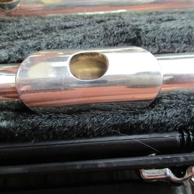 Yamaha YFL-282 Standard Open Hole Flute 2010s - Silver-Plated image 5