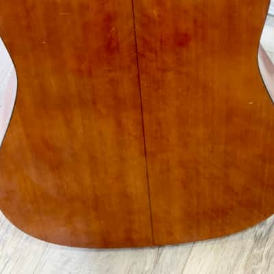 Hondo vintage acoustic guitar 80s image 5