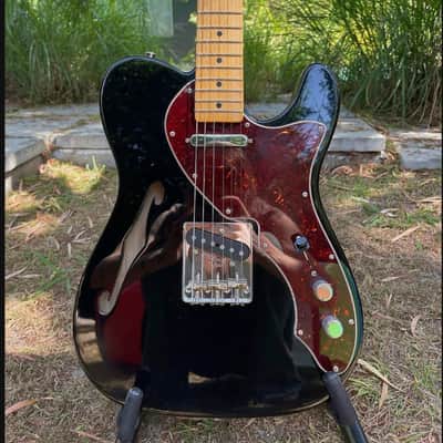 Fender 2019 Fender American Vintage Thin Skin 1969 Telecaster Thinline 2019 Black image 1