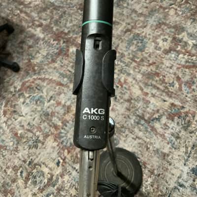 AKG C1000 S Small Diaphragm Multipattern Condenser Microphone 2000s image 1