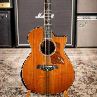 Taylor PS14ce Honduran Rosewood/Sinker Redwood Acoustic/Electric with Deluxe with Hardshell Case image 4