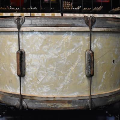 WWII Era Gretsch Defender 11" x 26" Bass Drum image 2