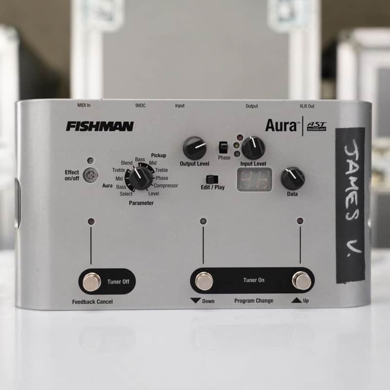 Fishman Aura AST Acoustic Gutiar Preamp Pedal Owned by Maroon 5 #57714 image 1