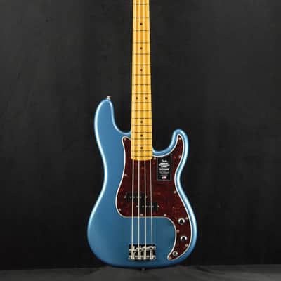 Mint Fender American Professional Classic Precision Bass Faded Lake Placid Blue Maple Fingerboard image 2