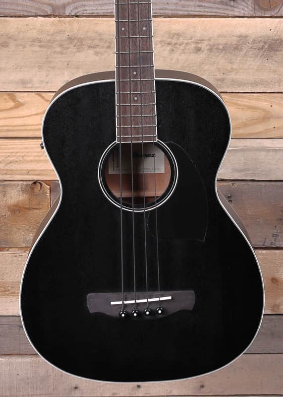 Ibanez PCBE14MH Acoustic/Electric Bass Weathered Black image 1
