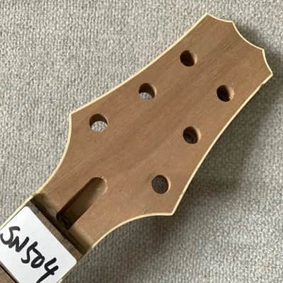 Mahogany Wood Set In Guitar Neck, Rosewood Fingerboard image 5