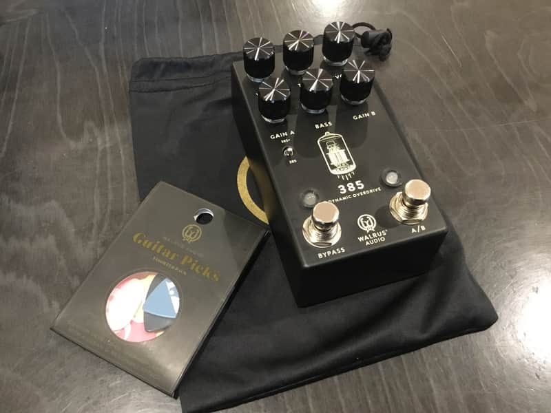 Walrus Audio 385 Overdrive MKII - Black With Free Walrus Guitar Picks! image 1