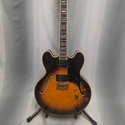 Washburn HB-35DL 1980s - Vintage Burst image 1