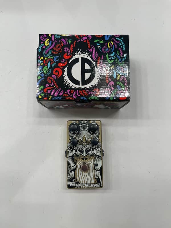 Catalinbread Tribute Parametric Overdrive Guitar Effect Pedal + Original Box image 1